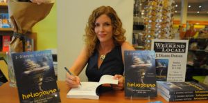 Book signing by an author